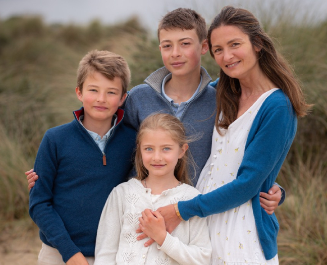 séance photo de famille